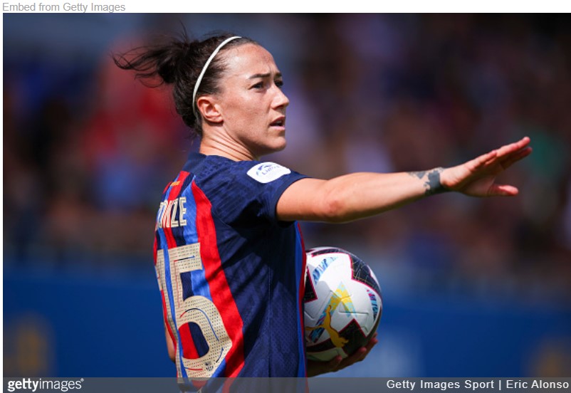 Game of Numbers #6 – Lucy Bronze as a Floating 8